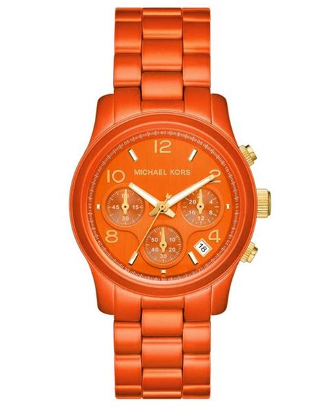 michael kors new york edition watch|Michael Kors orange watch.